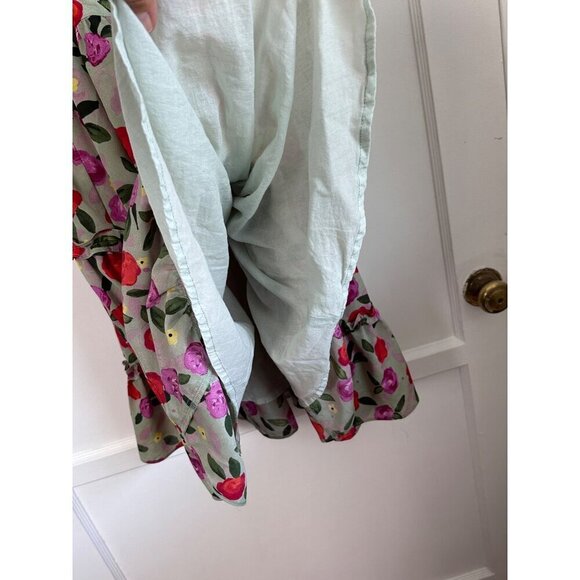 Floral Pullover Easy Breezy Mini Dress Bell Sleeve TCEC, Size S - Picture 14 of 16